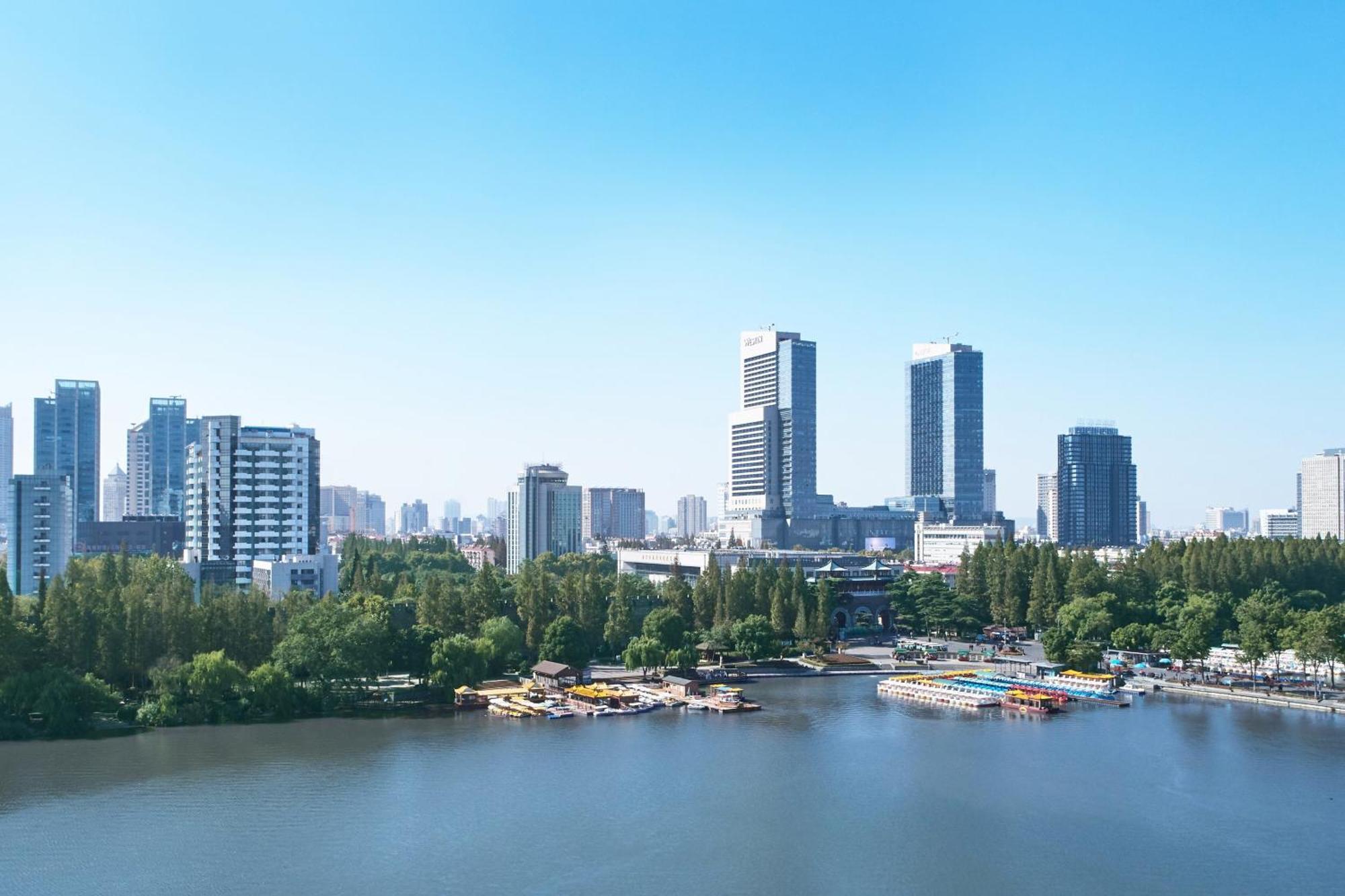 The Westin Nanjing Xuanwu Lake Esterno foto