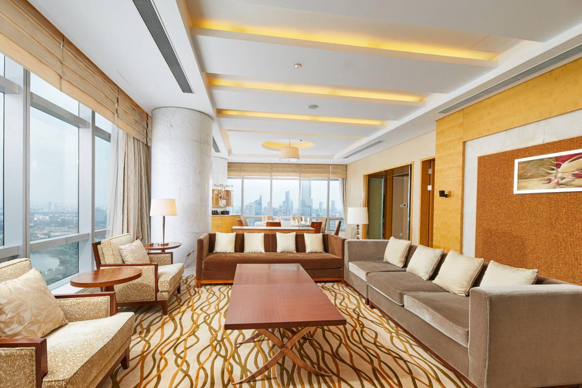 The Westin Nanjing Xuanwu Lake Esterno foto